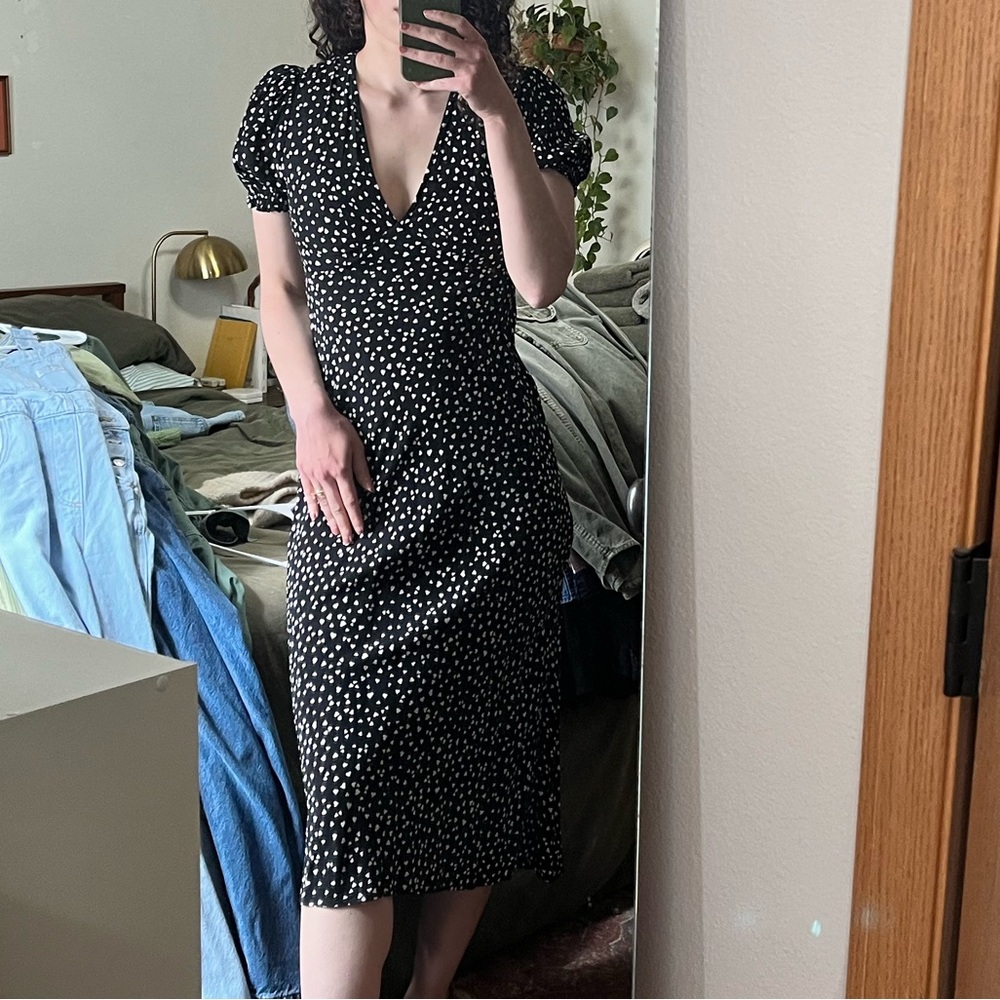 A New Day Heart Pattern Dress